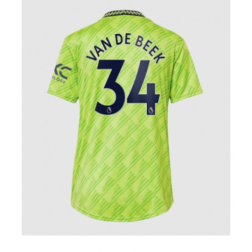 Manchester United Donny van de Beek #34 kläder Kvinnor 2022-23 Tredje Tröja Kortärmad Manchester United Donny van de Beek #34 kläder Kvinnor 2022-23 Tredje Tröja Kortärmad
